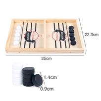 Fast Sling Puck Tabletop Foosball Winner Two Player Board Games For Teens Kids Adults Parent Child Interaction Family Party Fun beige