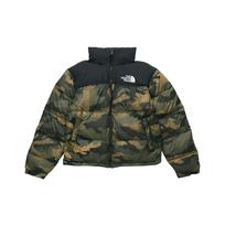 THE NORTH FACE 1996 Down Jacket European Version, Winter Unisex Green Camouflage T93C8D-F32 L black