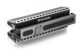 SUZUKI Double Bass Harmonica Microphone for SDB-39 HMB-1 black