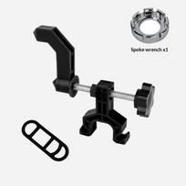 1Set Mini Bicycle Truing Stand| Bike Wheel Maintenance Adjustment Tool Professional Cycling Repair Accessories A4 white