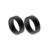 Joystick Protector Rubber Invisible Elastic Joystick Protective Ring for Playstation Portal Steam Deck ROG Controller Cover Ring black