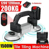 200KG 30000r/min Plytelių klojimo mašina 1500W Plytelių vibratorius Siurbimo puodelis Automatinis grindų vibratorius Lyginimo įrankis 60-120CM Keraminėms grindims