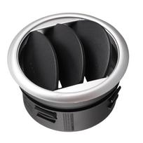 Prietaisų skydelio oro išleidimo angos deflektoriaus rankenėlės stiliaus apdailos rankenėlė, apvali juoda, pakeitimas Suzuki SX4 Swift 2005–2013 black