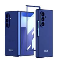 Tinka Samsung ZFold7 mobiliojo telefono dėklui Itin plonas Sulankstomas ekranas Zfold7 Dėklas Plėvelė Integruota Smulki skylutė Pilnai apgaubianti Paprastas Apsauga nuo kritimo SM-Fold7 blue