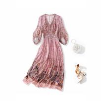 Silk Dress 759 - Model 80194-460 XL gray