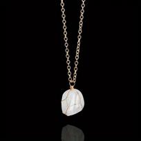 Natural Raw Stone Crystal Quartz Pendant Necklace for Women Irregular Crystal Wrapped Gold Wire Chakra Gemstone Wrap Jewelry 1pc gray