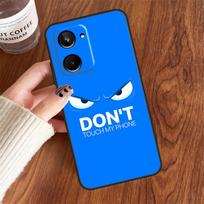 Do Not Touch My Phone For Realme GT7 Pro GT6 15 10 11 12 13 14 Pro Plus C75 C65 C55 C63 C61 C53 C67 C35 C71 Case Realme C15 blue
