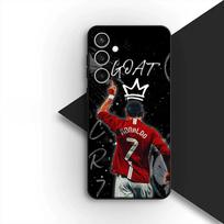 for Samsung Galaxy A35 A36 A55 A26 A05 A06 A14 A50 A51 A53 A54 A12 A13 A23 Phone Case Poster No7 Soccer No 5 7 Football No5 Galaxy A54 5G black