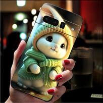 Phone Case For Google Pixel 10 Pro XL 9 Pro XL 9A 8 7 6 Pro Pixel 8A 7A 6A Pixel 8 7 6 5 Rabbit Google Pixel 5 white