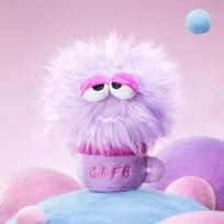 OHKU Monster Verse Quirky Work Fam Series Plush Blind Box Funny Mystery Box Toys Kawaii Anime Figures Surprise Bag Pendant Gifts white