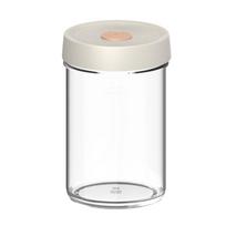 Multipurpose Fermenting Crock With Automatic Venting System Heat Resistant Glass Construction Kitchen Essential Large size 1200ML white