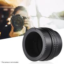 M52 M42 Camera Lens Adapter , Macro Extension Tube Helicoid  ing Adapter for Macro Photography, M42 Lens , Black Aluminum Alloy Construction black
