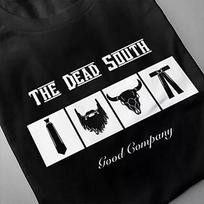 The Dead South Grupės Geras Draugas Marškinėliai Medvilniniai Moterims Vyrams S iki 5XL XXXL white