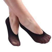 10 Pairs Women Antiskid Liner Socks Ultra-Thin Breathable No Show Ped Low Cut Antiskid Bottom Socks juoda