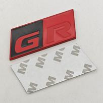 3D Metalinis Automobilio Lipdukas GR SPORT Logotipas Sparno Šoninė Emblema EEGA9 Galinės Bagažinės Priekinės Grotelių Emblema Skirta Toyota Alphard Avensis Prius Crown Yaris red