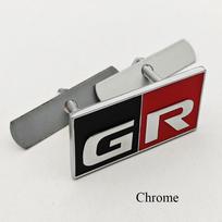 3D Metalinis Automobilio Lipdukas GR SPORT Logotipas Sparno Šoninė Emblema EEGA9 Galinės Bagažinės Priekinės Grotelių Emblema Skirta Toyota Alphard Avensis Prius Crown Yaris