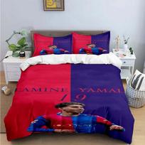 Spain Football Cenozoic Star L-Lamine Y-Yamal Bedding Sets Duvet Cover Pillowcase Single Twin Full Queen King Size for Kids Teen 135cmx200cm