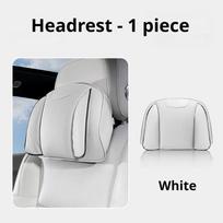 For Tesla Car Headrest Pillow Lumbar Support Premium Quality Breathable Fit Model 3 Model Y Highland Model S Cybertruck Model X gray