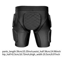 Shorts for , Padded Compression with Elastic Waist And Suitable Football. XL