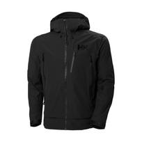 HELLY HANSEN Waterproof, Windproof, Breathable, And Abrasion Resistant Windbreaker Jacket Men's HC5SECJ11M 2XL black