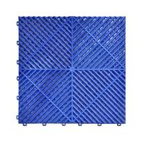 2026 Car Garage Floor Grate Plastic Modular Interlocking Tiles Pp Garage Floor Tiles Anti-Slip Drainage Mesh Board 1PCS mėlyna