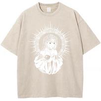 Vintažiniai skalbti marškinėliai Death Note Anime grafikos spaudos marškinėliai Oversize medvilnės mada gatvės drabužiai unisex topas S white