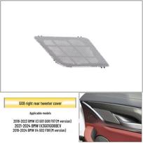 BMW X3/X4 Door Speaker Dustproof Mesh Cover for G08 iX3 Audio white