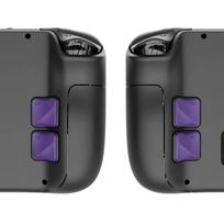 PlayVital Ergonomic Grip Kit For Steam Deck black