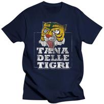 TShirt Mens Tana The Tigers At The Age of Tiger-Man Tiger Mask Tigerman Manga Vintage Anime Clothes Harajuku Men's T-shirts Sale 3XL gray