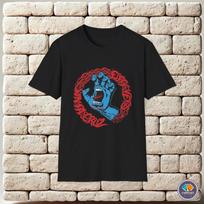 Santa Cruz Screaming Heand Unisex Marškinėliai L white