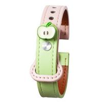Compatible Leather Strap for Apple Watch Series 8-10, Xiaomi 10th Gen, Huawei Fit 4 Other Bands 14mm [No Connector] beige