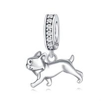 Copper Metal Cat Dog Paw Prints Series Pendant Bead Component Charm Bead Components Bead Components Compatible With Authentic Original Wear Bracelets white