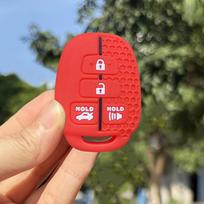 Key Fob Cover Protection For Toyota Prius C Rav4 Tacoma Vios Prius C Highlander Camry 50 Corolla Keychain Holder red