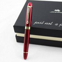 Jinhao X450 Gloss Black 18Kgp 0.7Mm Broad Nib Fountain Pen Jinhao 450 Luxury Business Purple Wine Green Golden 21 Colors Select (as the picture,F 0.5MM) black