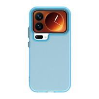 Frosted Case For Xiaomi 17 Pro Cover Xiaomi 17 Pro Max Funda Coque Matte Translucent PC Back Phone Bumper Xiaomi 17 Pro Xiaomi 17 pro mėlyna