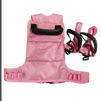 Kids Ski Training Harness with Shock Absorbing Leashes,Waterproof Harness Leash for Toddlers Age 2-8 Ski Snowboard Skate Cycling mėlyna