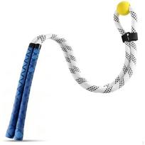 Golfo Smūgio Treniravimo Virvė Judesio Tempo Ergonomiška Golfo Žaidėjams, Pradedantiesiems, Namams, Kieme 98CM Wht Rope Blk a