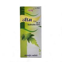 Ganga Pure Neem Oil for Hair and Skin - Natural Herbal Ayurvedic Neem Oil with No Minerals and Preservative (Pack of 2 with 1 Extra Pack, Each 100 beige