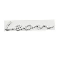 Automobilio 3D Metalinės Bagažinės Žodžiai Raidės Logotipo Lipdukai Emblema Ženklelis Lipdukas Seat Leon MK1 MK2 MK3 MK4 MK5 MK6 FR Stiliaus Aksesuarams white