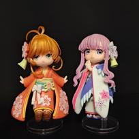 Cardcaptor Sakura Q Version Kinomoto Sakura Kimono Anime Figure Gk Statue Collectible Model Decoration Gift For Anime Fans Otaku brown