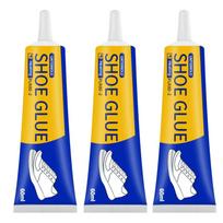 3PCS 60ml Strong Shoe Glue Waterproof Fast-Drying Adhesive for Sneakers Boot Repair, Clear DIY Resin Glue for Shoe Fixing, yellow