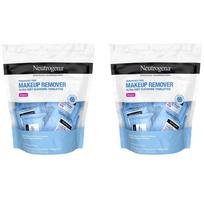 Neutrogena Makeup Mascara Remover Cleansing Tissues Singles 20 pcs + Post Set 2 pcs gray