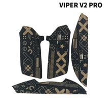Mouse Grip Tape Skate Handmade Sticker Non Slip Suck Sweat For Razer Viper Ultimate/V2 Pro/Mini Mouse Anti Slip Sticker A6 black
