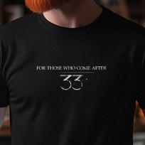 Expedition 33 Shirt, For Those Who Come After Tee, Clair Obscur Shirt, Gamer Shirt, RPG Shirt, Video Game Shirt, Gustave Shirt, Gaming Gift M black