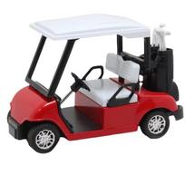 Outdoor Fun 1:20 Scale Golf Cart Model Simulation Diecast Alloy Miniature Golf Cart Pull-Back Home Decor Golf Cart Vehicles