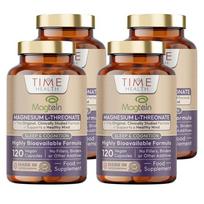 Time Health Magnesium Threonate 120 Capsules 2100mg Chae Jung-an Magtein 4 pcs