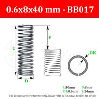 For Bambu Lab Compression Spring 3D Printing Creative Model Standard Parts