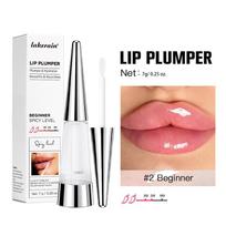 Lip Plumping Lip Oil Instant Plumper & High-Gloss Gloss Non-Dry Non-Greasy Long-Lasting Moisturizing Lip Care Liquid Makeup pink