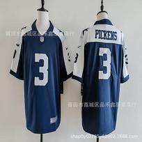 Dallas Cowboys NFL Football Jersey 3 Pickens Embroidered Team Uniform Men Sportswear Cotton Blend Large