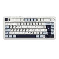 EPOMAKER AULA F75 ISO-ES 75% Spanish QWERTY Hot-Swap Gasket-Mounted Wired/Bluetooth/2.4GHz Wireless Mechanical Gaming Keyboard RGB Backlight